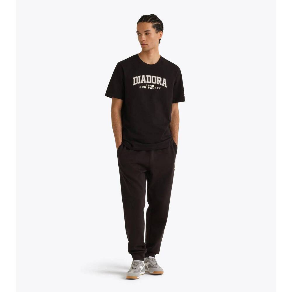 NEW DIADORA run valley jogger pants in black